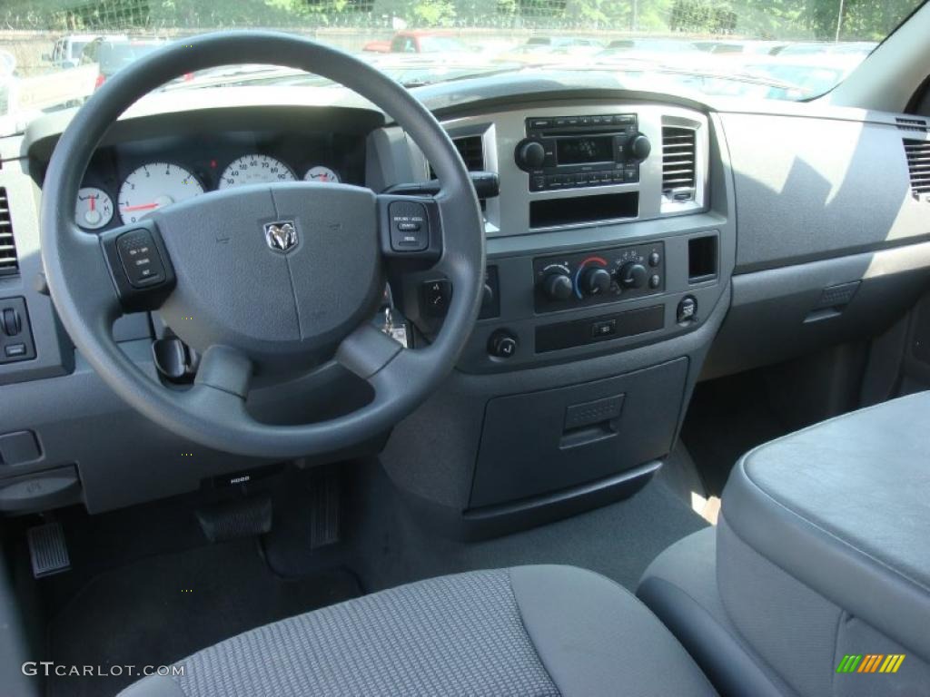 2008 Ram 1500 Big Horn Edition Quad Cab 4x4 - Mineral Gray Metallic / Medium Slate Gray photo #9