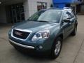 2009 Silver Green Metallic GMC Acadia SLE AWD  photo #11