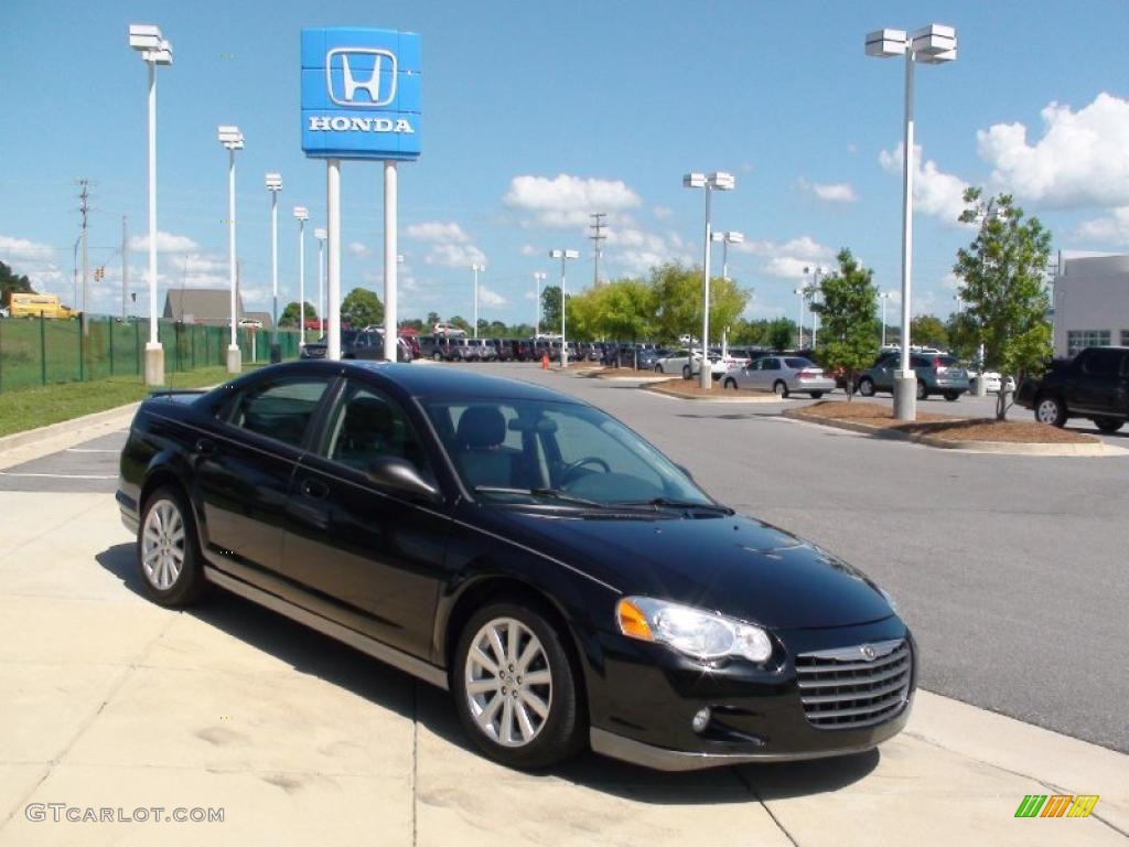 2006 Sebring TSI Sedan - Brilliant Black / Light Taupe photo #2