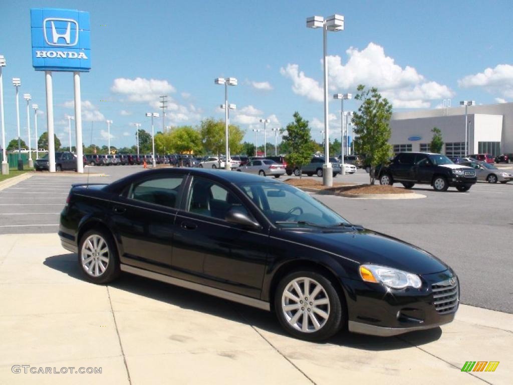 2006 Sebring TSI Sedan - Brilliant Black / Light Taupe photo #3