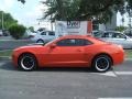 2011 Inferno Orange Metallic Chevrolet Camaro LS Coupe  photo #3