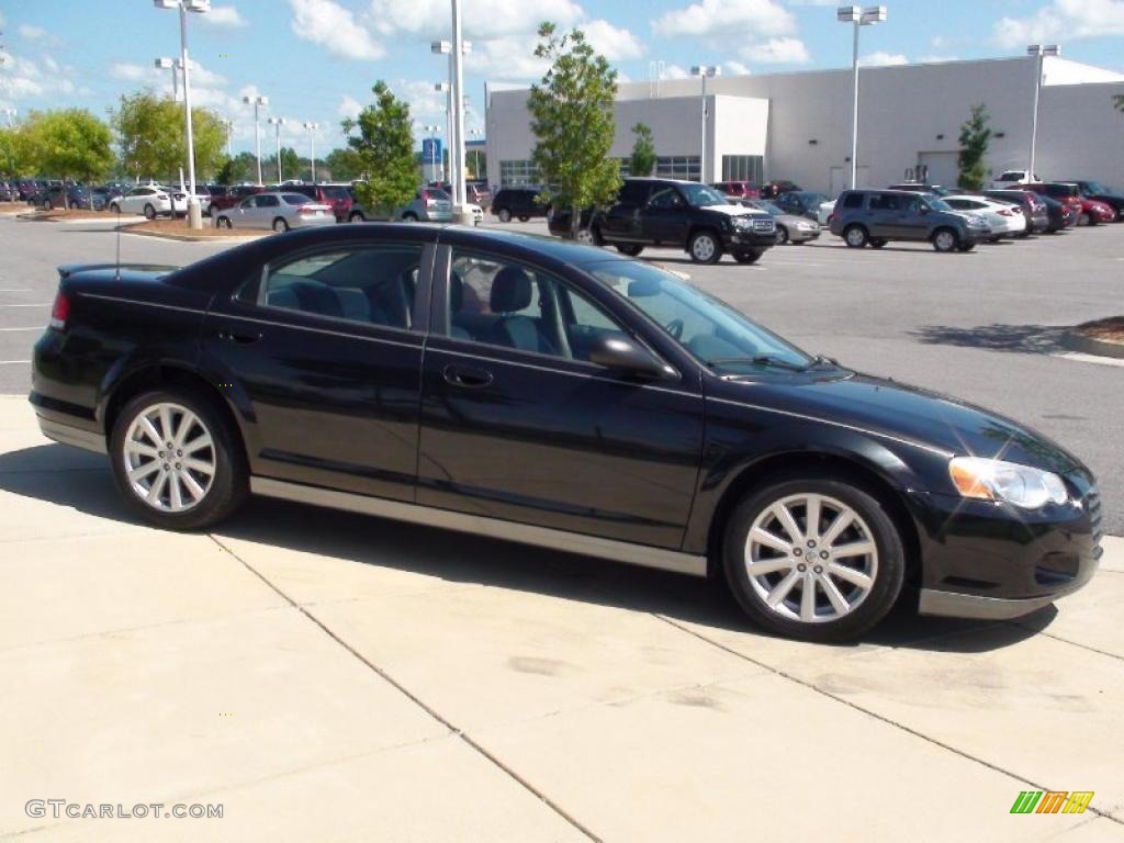 2006 Sebring TSI Sedan - Brilliant Black / Light Taupe photo #4