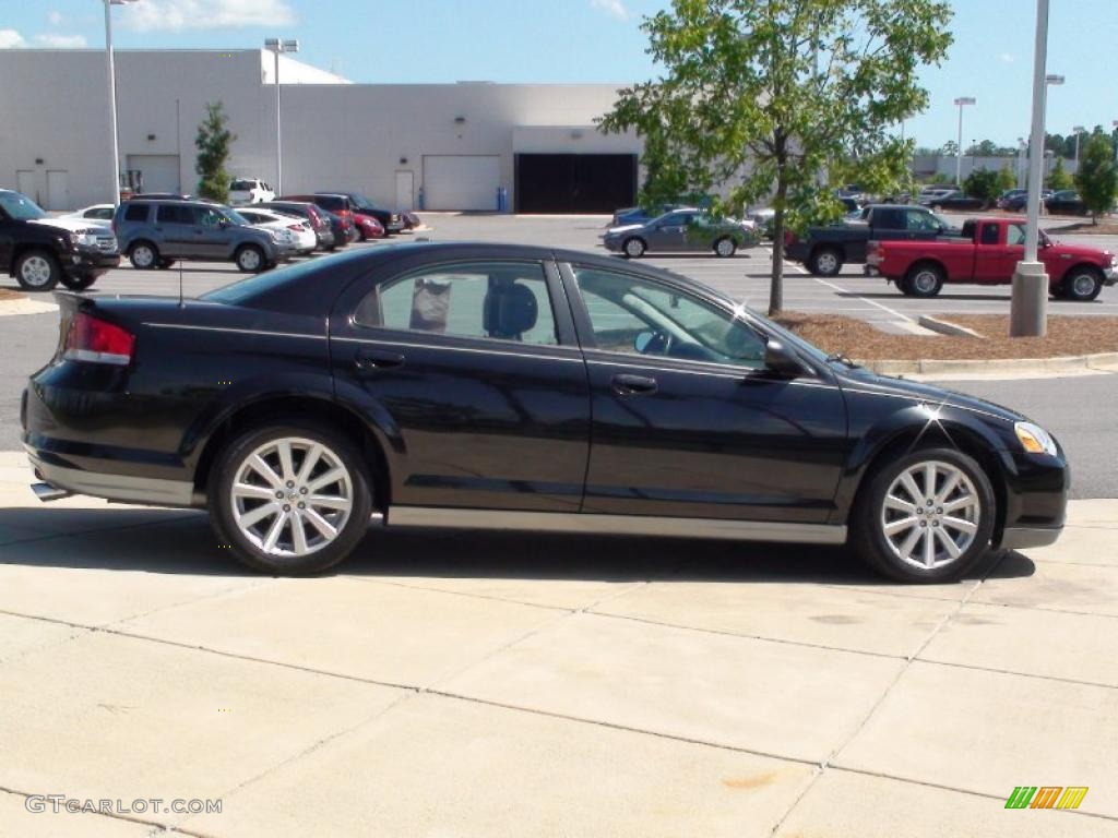 2006 Sebring TSI Sedan - Brilliant Black / Light Taupe photo #5