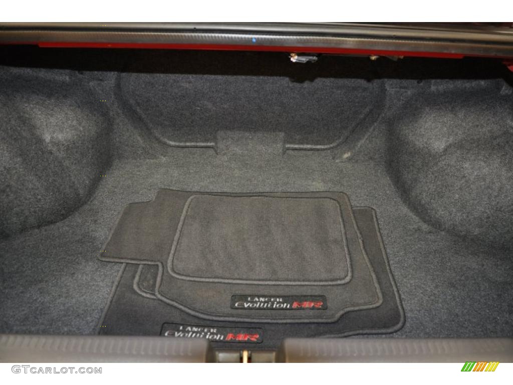 2005 Lancer Evolution MR - Rally Red / Black photo #14
