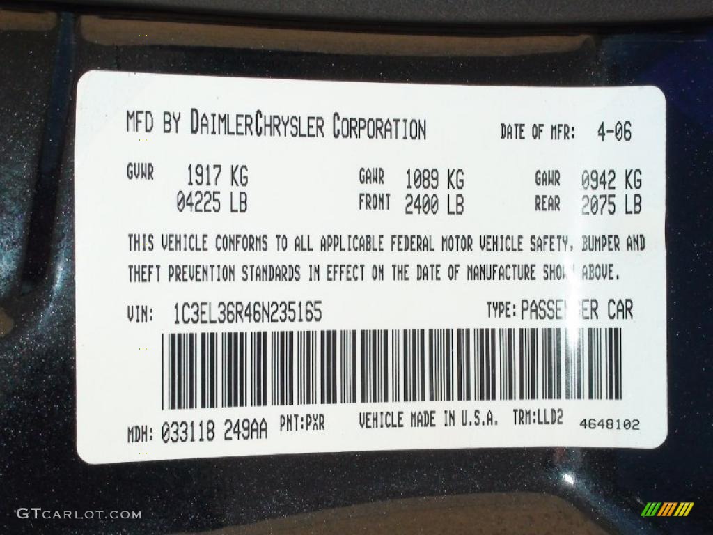 2006 Sebring TSI Sedan - Brilliant Black / Light Taupe photo #40