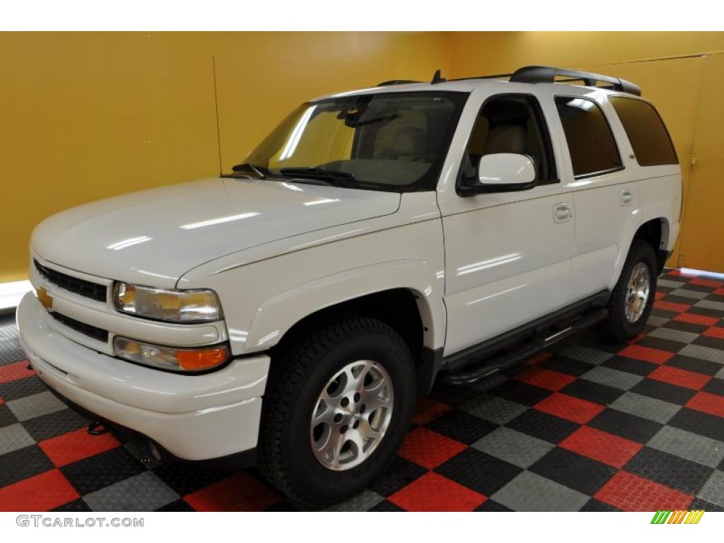 2006 Tahoe Z71 4x4 - Summit White / Tan/Neutral photo #3