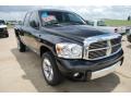 2008 Brilliant Black Crystal Pearl Dodge Ram 1500 Laramie Quad Cab 4x4  photo #8