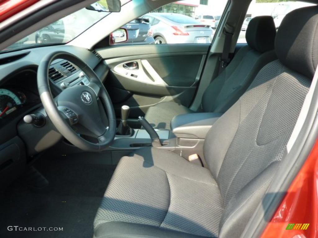 2009 Camry SE - Barcelona Red Metallic / Charcoal photo #7