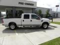 2008 Oxford White Ford F250 Super Duty Lariat Crew Cab  photo #8