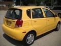 2004 Summer Yellow Chevrolet Aveo LS Hatchback  photo #7