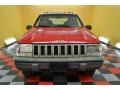 1995 Flame Red Jeep Grand Cherokee SE 4x4  photo #2