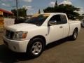 2004 White Nissan Titan SE King Cab  photo #3