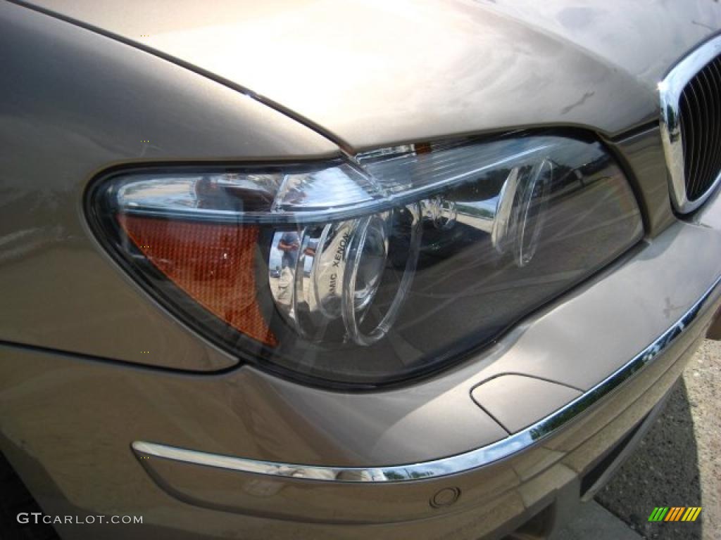 2008 7 Series 750i Sedan - Kalahari Beige Metallic / Beige photo #11