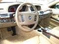 2008 Kalahari Beige Metallic BMW 7 Series 750i Sedan  photo #13