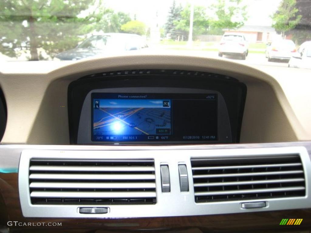 2008 7 Series 750i Sedan - Kalahari Beige Metallic / Beige photo #20