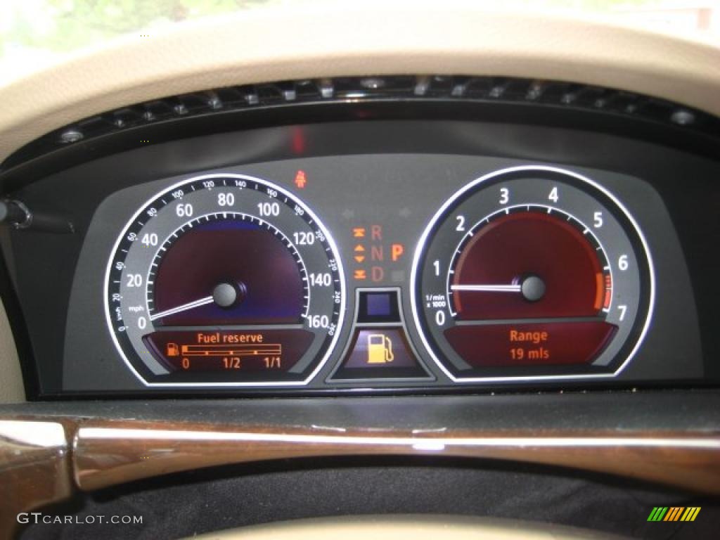 2008 7 Series 750i Sedan - Kalahari Beige Metallic / Beige photo #24