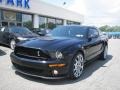Black 2009 Ford Mustang Shelby GT500 Coupe Exterior