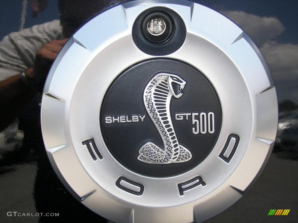2009 Ford Mustang Shelby GT500 Coupe Marks and Logos Photo #33731347