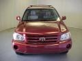 2005 Salsa Red Pearl Toyota Highlander V6  photo #2