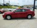 2009 Inferno Red Crystal Pearl Dodge Avenger SE  photo #2