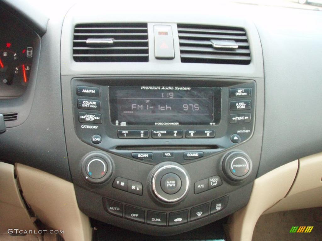 2004 Accord EX V6 Coupe - San Marino Red Pearl / Ivory photo #8