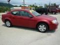 2009 Inferno Red Crystal Pearl Dodge Avenger SE  photo #8