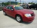 2009 Inferno Red Crystal Pearl Dodge Avenger SE  photo #9