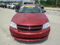 2009 Inferno Red Crystal Pearl Dodge Avenger SE  photo #10