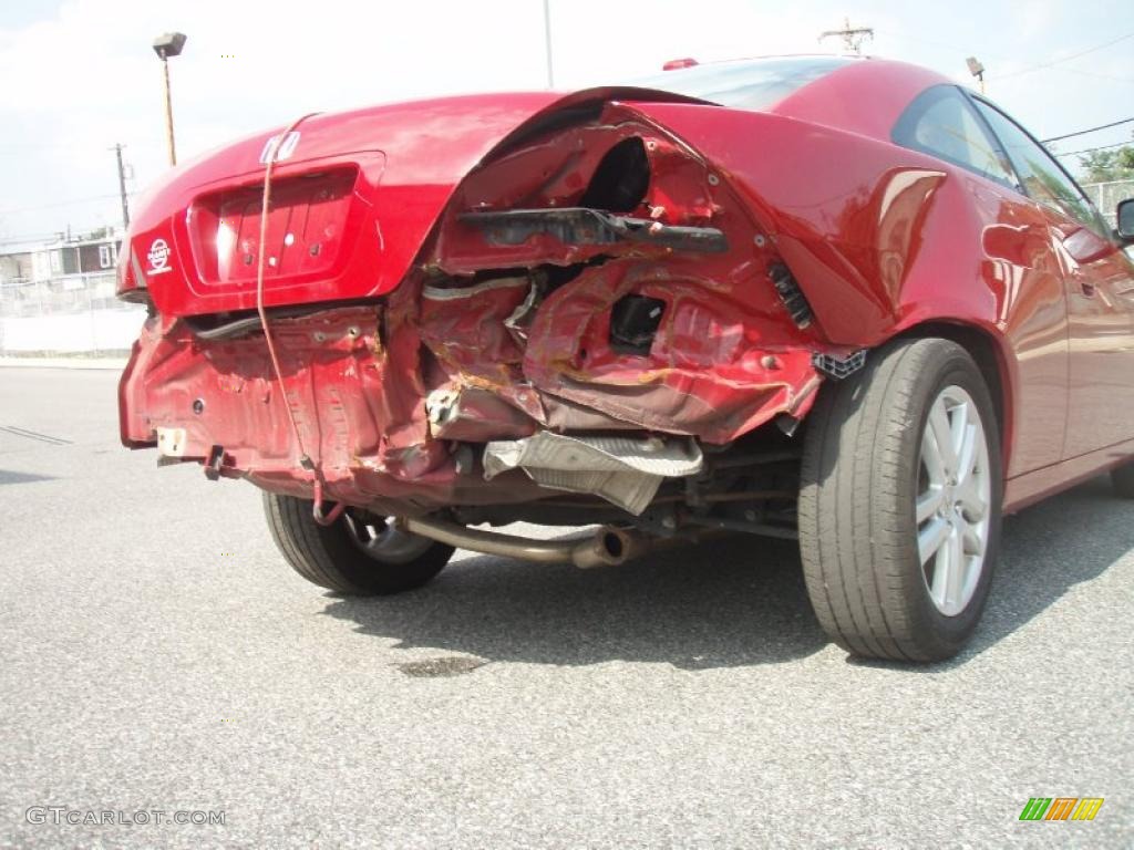 2004 Accord EX V6 Coupe - San Marino Red Pearl / Ivory photo #21