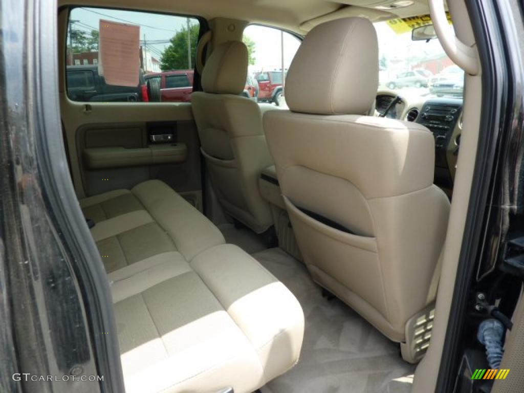 2004 F150 XLT SuperCrew 4x4 - Black / Tan photo #19