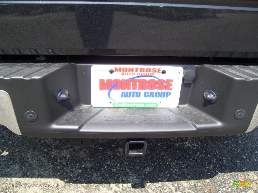 2010 F150 XLT SuperCab 4x4 - Tuxedo Black / Medium Stone photo #7