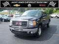 2010 Onyx Black GMC Sierra 1500 SLT Crew Cab 4x4  photo #1