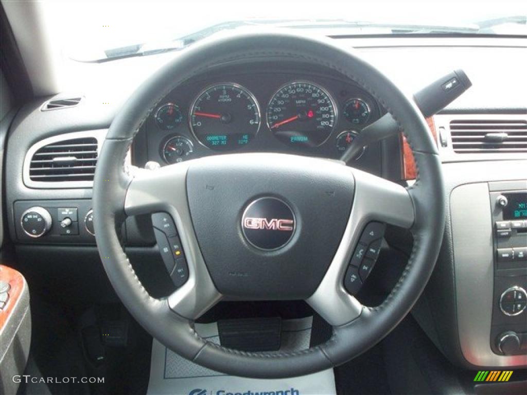 2010 Sierra 1500 SLT Crew Cab 4x4 - Onyx Black / Ebony photo #20