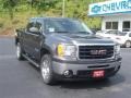 2010 Storm Gray Metallic GMC Sierra 1500 SLE Crew Cab 4x4  photo #9