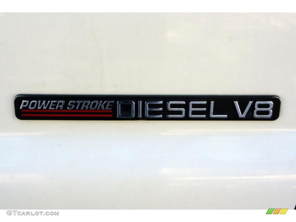 2000 F250 Super Duty Lariat Crew Cab 4x4 - Oxford White / Medium Parchment photo #108
