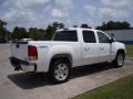 2008 Summit White GMC Sierra 1500 SLT Crew Cab 4x4  photo #4