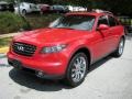 Laser Red - FX 35 AWD Photo No. 8