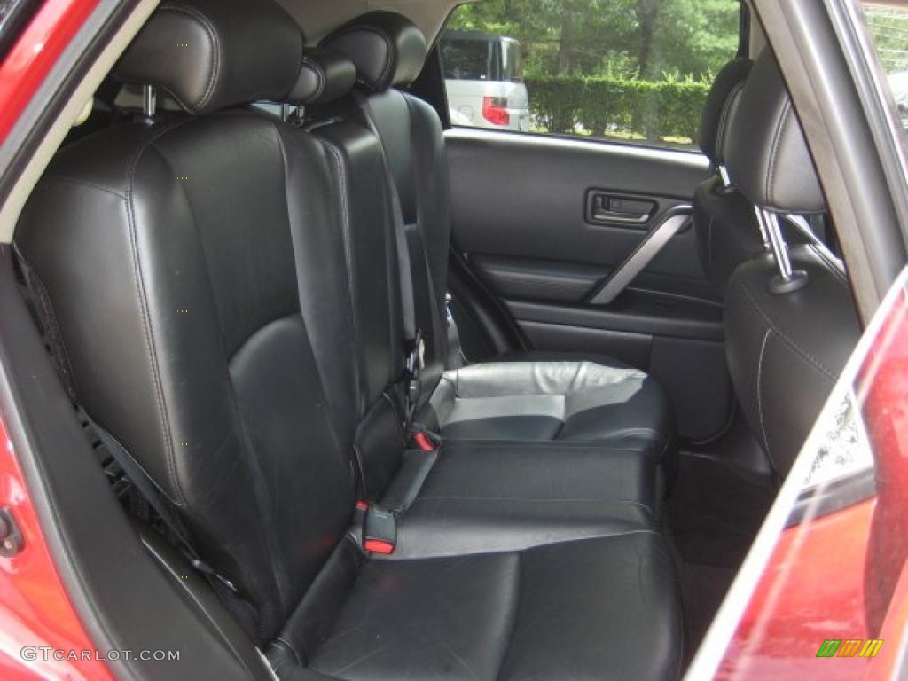 2004 FX 35 AWD - Laser Red / Black photo #13