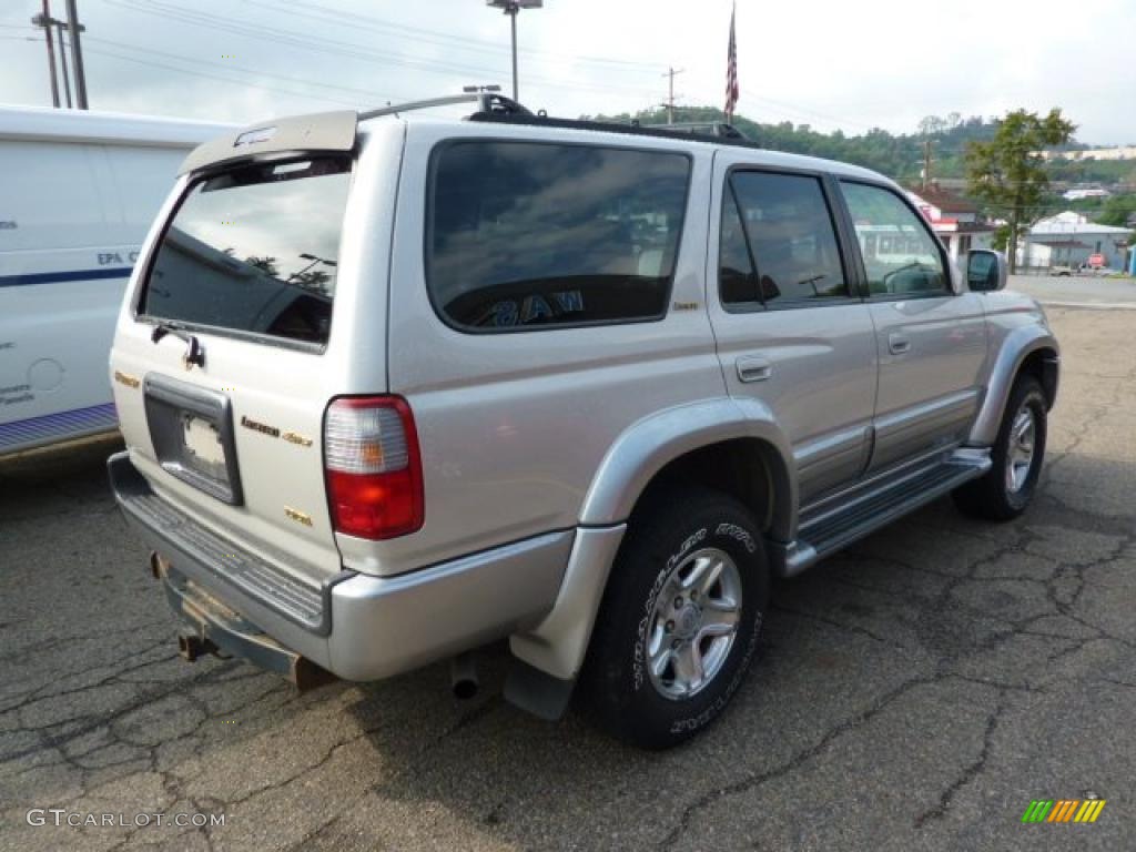 1999 4Runner Limited 4x4 - Millennium Silver Metallic / Oak photo #4
