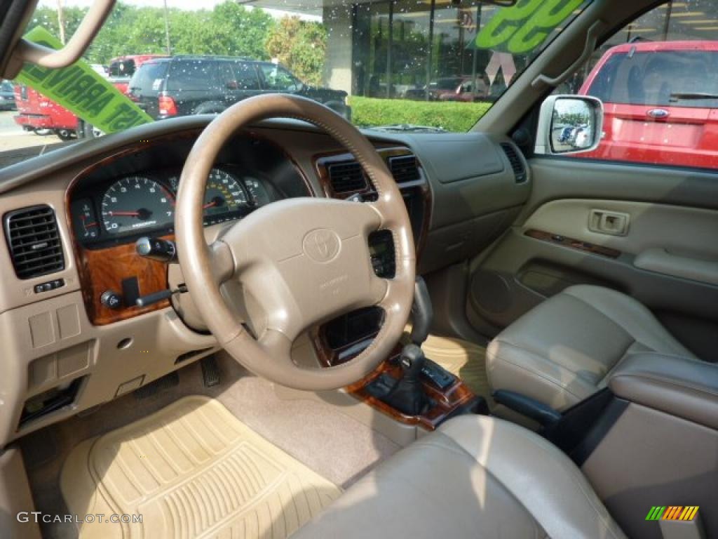 1999 4Runner Limited 4x4 - Millennium Silver Metallic / Oak photo #11