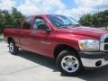 2006 Inferno Red Crystal Pearl Dodge Ram 1500 ST Quad Cab  photo #5