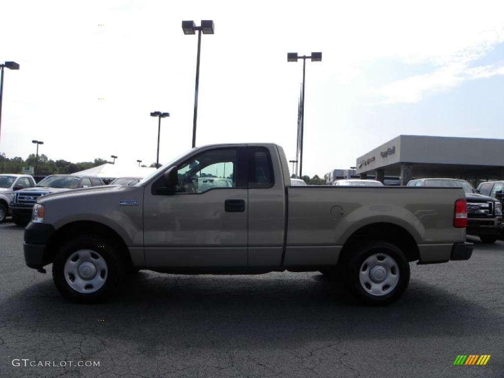 2006 F150 XL Regular Cab - Arizona Beige Metallic / Tan photo #5