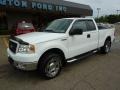 2005 Oxford White Ford F150 XLT SuperCab 4x4  photo #8