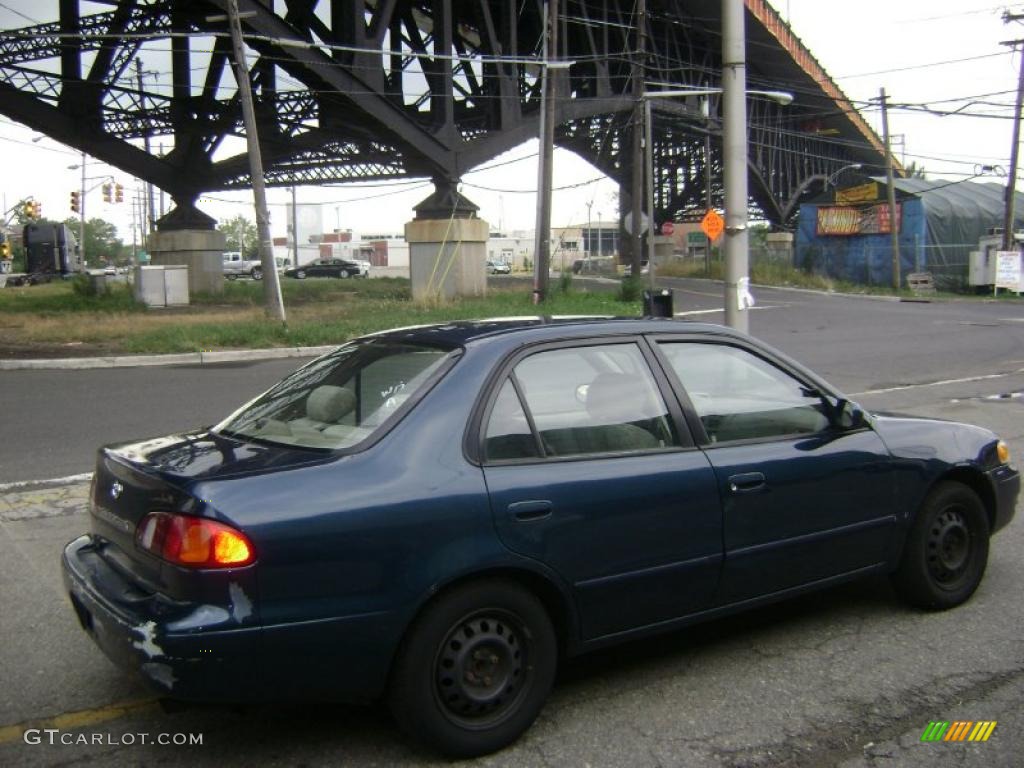 1998 Corolla VE - Dark Blue Pearl / Beige photo #4