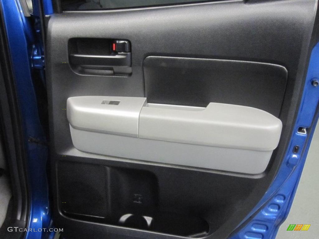 2007 Tundra SR5 TRD Double Cab 4x4 - Blue Streak Metallic / Graphite Gray photo #9