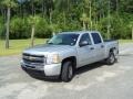 2010 Sheer Silver Metallic Chevrolet Silverado 1500 LT Crew Cab  photo #1