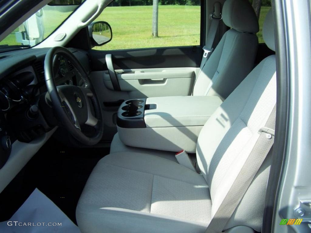 2010 Silverado 1500 LT Crew Cab - Sheer Silver Metallic / Light Titanium/Ebony photo #19