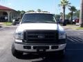 Oxford White - F550 Super Duty XL Crew Cab Chassis Stake Truck Photo No. 5