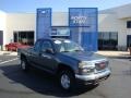 2007 Stealth Gray Metallic GMC Canyon SLE Extended Cab 4x4  photo #1
