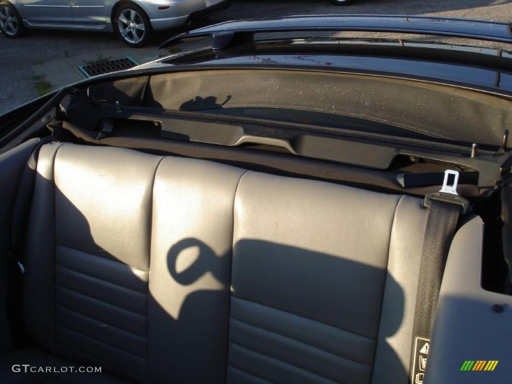 2001 Mustang GT Convertible - True Blue Metallic / Medium Graphite photo #12